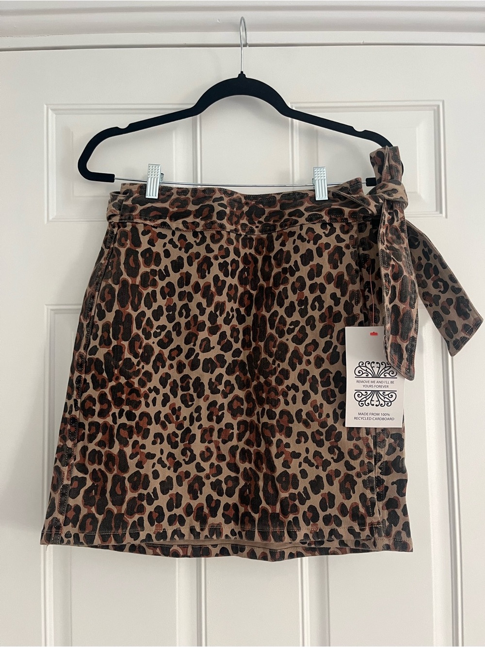 NWT Never Fully Dressed Leopard Skirt